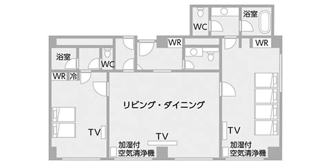 間取り図｜グランドメルキュール別府湾リゾート＆スパ【公式】