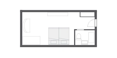 ハローキティルーム リゾート 間取り図｜グランドメルキュール別府湾リゾート＆スパ