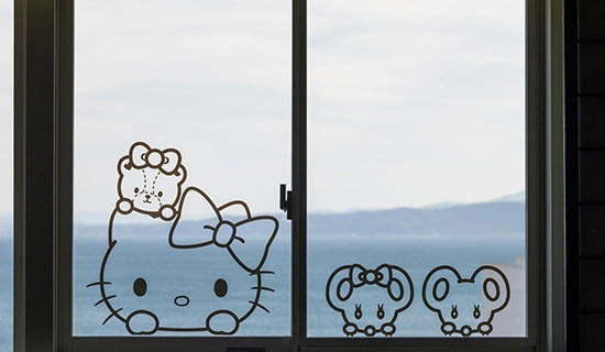 ハローキティルーム　和・HANABI｜グランドメルキュール別府湾リゾート＆スパ