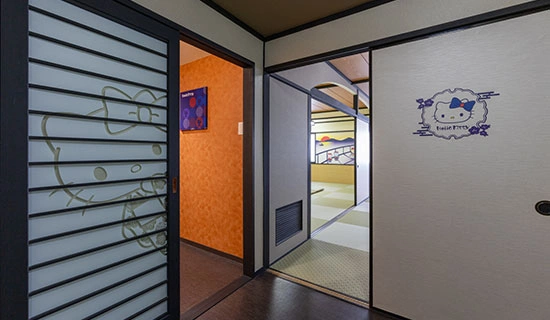 ハローキティルーム　和・HANABI｜グランドメルキュール別府湾リゾート＆スパ