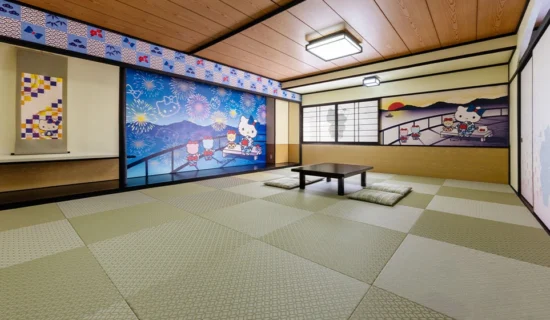 ハローキティルーム　和・HANABI｜グランドメルキュール別府湾リゾート＆スパ