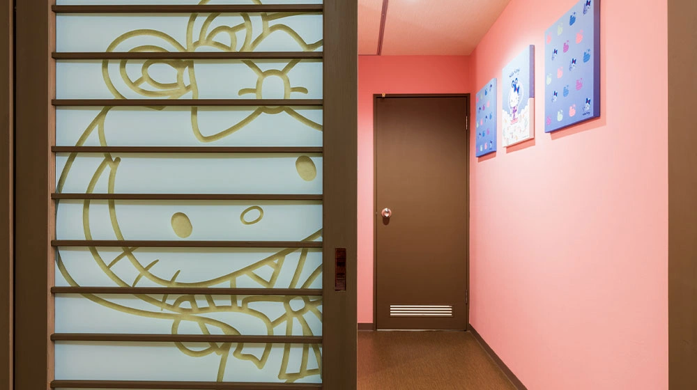 ハローキティルーム　和・TENNYO｜グランドメルキュール別府湾リゾート＆スパ