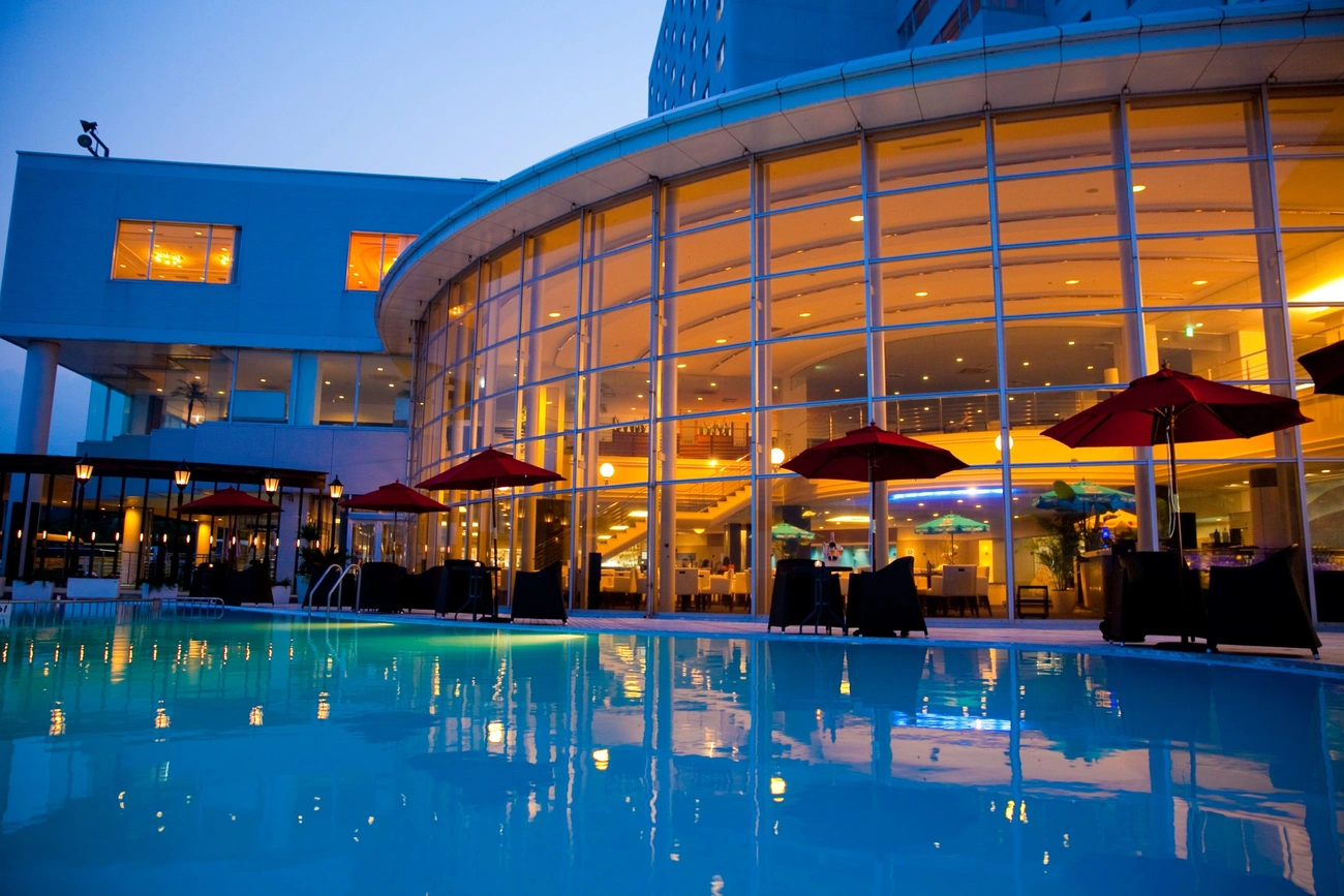 花园游泳池|别府湾美爵温泉度假酒店