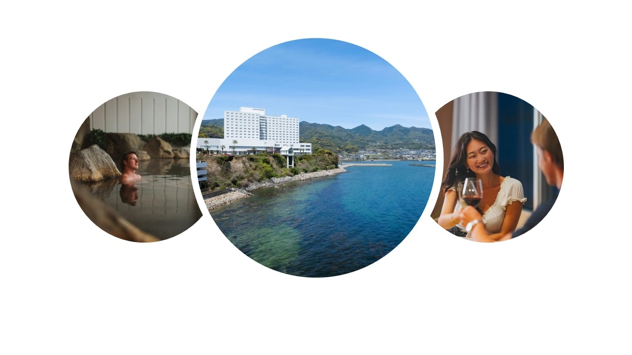 【推薦夫妻一起旅行】2天1夜在別府灣的包羅萬象享受