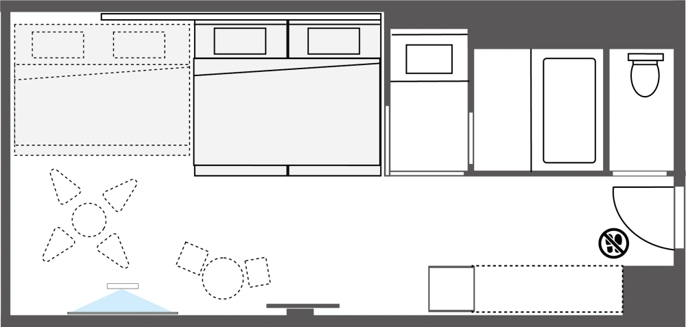 房間布局圖|別府灣美爵溫泉度假酒店【官方】